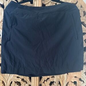 Athleta Black Skort